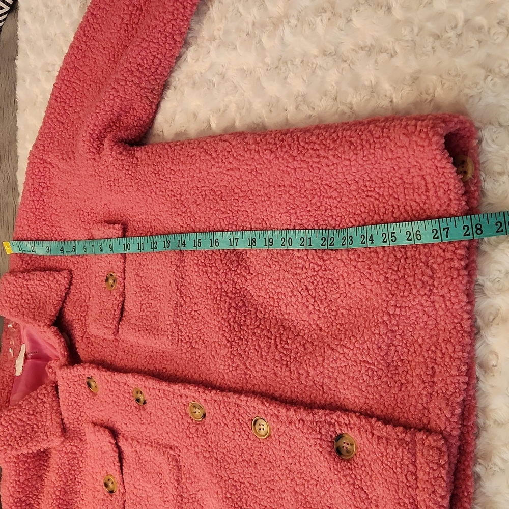 ENTRO Faux Sherpa Jacket Coat - Picture 11 of 15